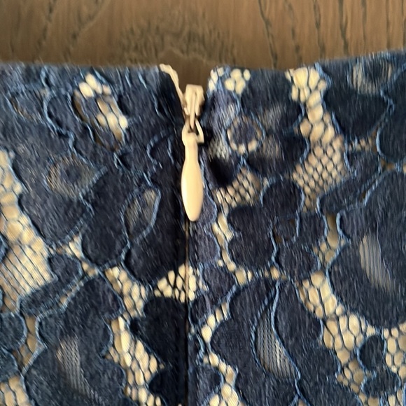 Eliza J cocktail navy blue dress. Size 10 - Picture 9 of 10